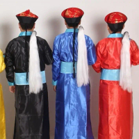 Trang Phục Chính Thức Triều đại nhà Thanh, Chủ đề Halloween, Mũ Eunuch Zombie, Yếu tố biểu diễn cổ đ