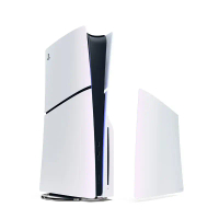 PS5 光碟版 Slim 薄型主機護蓋 閃耀珍珠白