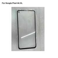 2PCS For Google Pixel 4A XL Front LCD Glass Lens touchscreen Pixel4 AXL Touch screen Panel Outer Screen Glass without flex