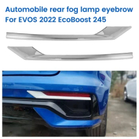 Car Rear Fog Lamp Cover Decoration Eyebrow Frame Exterior Trim Patch for Ford EVOS 2022