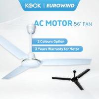 EUROWIND (56\/140cm) Kipas Siling Murah Ceiling Fan 3 Bilah Blades With RegulatorWelcome to our stor
