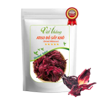 Hoa bụt giấm sấy khô hỗ trợ làm đẹp da - Hoa atiso đỏ sấy khô nguyên chất