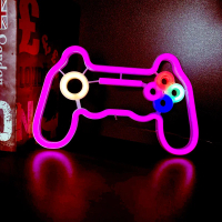 Neon Gaming Sign, Gaming Led Sign for Gamer Wall Decor, Battery Operated Gamer Neon Sign for Bedroom