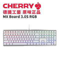 【最高折200+跨店點數22%回饋】CHERRY 櫻桃 MX 3.0S RGB 白色/機械式鍵盤/青軸/紅軸/茶軸/玉軸