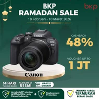 BKP Canon EOS R10 Mirrorless Camera with 18-150mm Lens Original RESMI