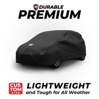 DURABLE Premium Cover Mobil for Kia Pride/ New Pride/ Rio Cream