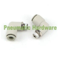 6 mm Fitting Pneumatik Nepel Angin Elbow L Selang 6mm Draf 3/8 \ KE65"
