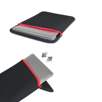 Kantung Komputer Riba, Beg Sarung PC, Sarung Pelindung, Lengan Lembut, Sesuai untuk Tablet 7-14 Inci