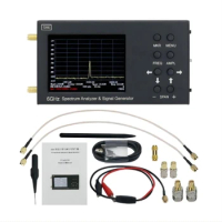 M6CA Spectrum Analyzers,35 to 6200MHz RFInput with Frees Trackings Generators 3.2" Display Tiny Spectrum Analyzers