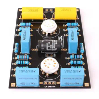 latest version Classic Circuit Tube Preamplifier Preamp Board DIY Kits For 12AX7 / 12AU7 Tube