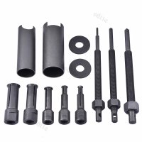 Jiashili Treker Bearing Puller Set 10/8 Pcs CVT Treker Lepas Pembuka Bearing Laher Tutup CVT Treker