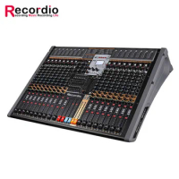 GAX-TFB20 New TFB series mixer 16-channel stage DJ mixer with sound card four group output AUX audio mixer