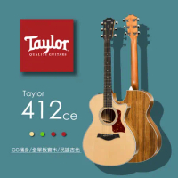Taylor 【412ce】 /美國知名品牌電木吉他/公司貨/全新/加贈原廠背帶/公司貨保固