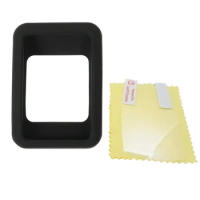Silicone Skin Protective Shell Case Cover w/ Screen Protector for WAHOO ELEMNT MINI GPS Bike Computer Cases Sleeve mini