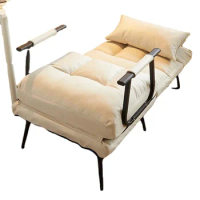 Folding lounge chair dual-purpose leisure chair, balcony lounge chair, backrest sofa