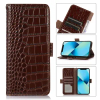 Funda Case for Samsung Galaxy S22 Ultra S21 Ultra S20 Ultra S21 FE A33 A53 A73 A52 Crocodile Pattern Protetcion Phone Case Cover
