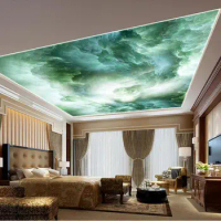 3d ceiling murals wallpaper Sky clouds ceiling frescoes wallpaper 3d ceiling custom 3d photo wallpaper sky ceiling wallpaper