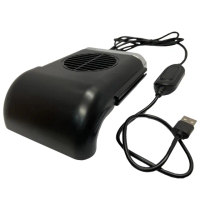 【idea-auto】USB椅背涼感空調扇(車用椅背風扇 氣車風扇首選 日本汽車百貨品牌)