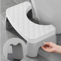 Waterproof Squatty Potty Toilet Stool Toilet Foot Stool Squat Stool For Pregnant Woman Children Adult Old People