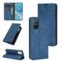 Auto Switch Leather Case for OnePlus 8T (6.55in) 5G Flip Wallet Book Style Cover Black One Plus T8 OnePlus8T 1+8T KB2001 00 03