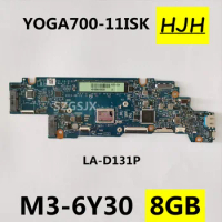 For Lenovo Yoga 700-11ISK Laptop Motherboard LA-D131P W/ CPU M3-6Y30 RAM 8GB 100%Test