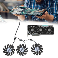 Quạt làm mát Zhend 82mm 4 chân thay thế cho card đồ họa RX6800 6800XT 6900XT - Phụ kiện quản lý quạt