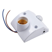 Stopak lampu automatik dengan sensor gerakan PIR untuk mentul E27, 50/60 Hz (AC110β240 V)