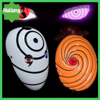 Uchiha Obito Mask, NALIANG, Naruto Glowing Obito, Robin, Japanese Anime, White, Suitable for Christm