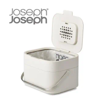 【Joseph Joseph】智慧除臭廚餘桶(白)