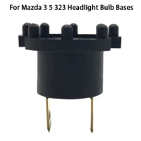 NEW 1PCS For Mazda 3 5 323 Headlight Bulb Bases Genuine For Mazda 2 De 3 323 Bk Bj Headlamp Socket H7 Globe Bulb Holder