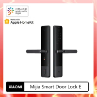Xiaomi Mijia Smart Door E Lock With Fingerprint Scanner Bluetooth Unlock Detect Work With Mi Home App Control With Doorbell
