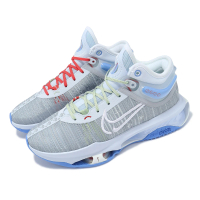 【NIKE 耐吉】籃球鞋 Air Zoom G.T. Jump 2 EP 男鞋 灰 藍 聖誕配色 氣墊 回彈 運動鞋(DJ9432-002)
