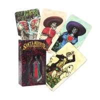 Santa Muerte Tarot Deck Book of the Dead Cards Deck Tarot Oracle Cards Game