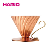 《HARIO》V60純銅濾杯 1-4杯份 VDPR-02-CP