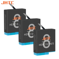 JHTC 1500mah Battery for Gopro Hero 8 Gopro Hero 7 Gopro Hero 6 Gopro Hero 5 Black Batteries Action Camera Accessories
