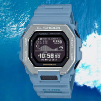 【CASIO 卡西歐】G-SHOCK 衝浪運動藍芽手錶 新年 禮物 推薦(GBX-100-2A)