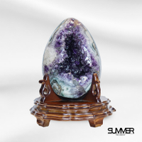 【SUMMER 寶石】5A頂級天然烏拉圭紫水晶恐龍蛋2.56KG(A41)