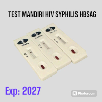 paket test ibu HIV SYPHILIS HBsAg - standart klinik Alat Tes