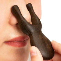 Nose Shaping Clip, Wooden Nose Shaper, Nose Beauty Nose Clip, Therapy Nose Magic Uplifting Massage Massage, Tools, S F7x8