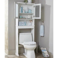 24.6" W over the Toilet Space Saver Shelves, for Kid, Adult Bath Items, White, bathroom furniture , bathroom cabinet