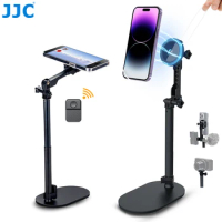 JJC Magnetic Desktop Phone Holder Stand for iPhone 14/13/12 Pro Max Sony ZV-1 ZV1 A6600 A6400 Fujifilm X-T4 XT4 XT3 Vlog Cameras