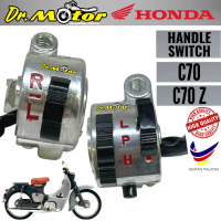 HONDA C70Z C70 BULAT CUP Handle Switch Left Right Kiri Kanan Suis Handle Batu 100% Good Quality Assu