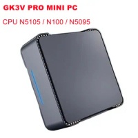 SZBOX GK3V PRO Mini PC N5105/N5095/N100 DDR4 SSD WIFI BT Windows 11 Pro Gaming Computer 4K 60Hz HD VGA 1000M Desk Mini pc