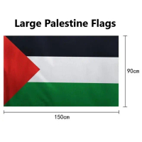 READY STOCK(BESAR) BENDERA PALESTIN 90x150(3ft x 5ft)