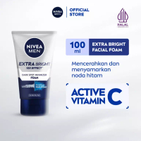 NIVEA NIVEA MEN Extra Whitening Dark Spot Minimizer Facial Foam 100ml