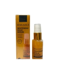 SERUM WAJAH WHITENING GOLD HANASUI 20 ML ORIGINAL BPOM - CERAH & GLOWING MEGURANGI BINTIK HITAM