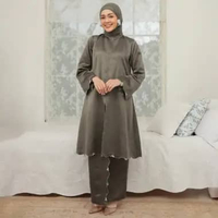 Lozy Hijab - Hafa Set Series 2 (One Set Ibu Embroidery Lozy x Hamidah Farhad Family Sarimbit) S-M Da