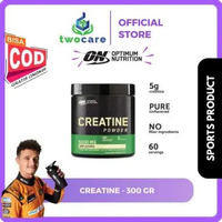 ON Creatine Monohydrate Powder 300 Gr - Optimum Nutrition Unflavored / Sachet Creatine