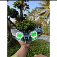 Biled Set Reflektor Balde new 110 Blade 125 Fi Coustom Siap Pake Tinggal Colok asqi part