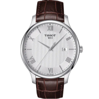 【TISSOT 天梭 官方授權】Tradition 系列 古典時尚腕錶 手錶(T0636101603800)